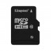 Карты памяти MicroSDHC Kingston на 4-8-16-32 GB Class10