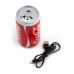 Портативная MP3 колонка банка Coca Cola (MP3 / FM / USB / TF / AUX)