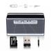 Bluetooth аудиоколонка Musky DY-27 с часами (FM / USB / MicroSD / AUX) (10 Вт)