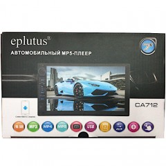2DIN автомагнитола Eplutus CA712 7" (FM / MP5 / Bluetooth / AUX / USB / SD)