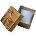 Подарочная коробка для часов с подушечкой (цвет золото и серебро)