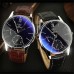 Мужские наручные кварцевые часы YAZOLE в деловом бизнес-стиле
