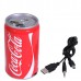 Портативная колонка МР3 плеер банка Mini Coca-Cola
