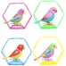 Электронная игрушка поющая птичка попугай (20 песен)