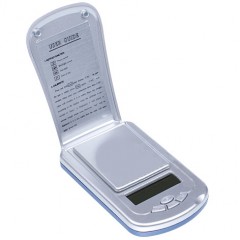 Карманные электронные весы "Телефон раскладушка" с подсветкой  (0.01-200 гр.)