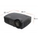 Проектор SD-336 (X9) (3500 люмен / TV / HDMI / VGA / AV / Full HD / 150 дюймов)