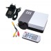 Мультимедийный портативный мини-проектор GM50 3D HD (USB / SD / AV / VGA / HDMI)